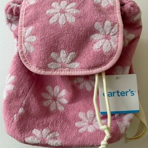 Carter's Pink and White Daisy Kids Bag